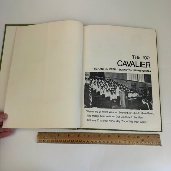 Vtg 1971 Scranton Prep Preparatory High School Yearbook 1971 PA Pennsylvania - Picture 7 of 11
